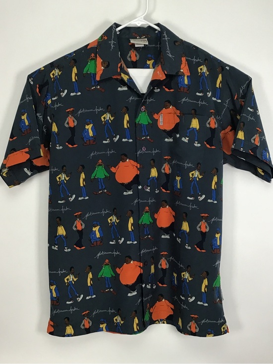 Platinum Fubu Other - Vintage Platinum FUBU men’s Fat Albert short sleeve button up shirt XL